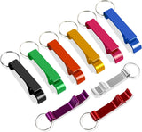 9 PCS Beer Bottle Openers,Colorful Aluminum Bottle Openers Keychains for Beer,Cans,Soda