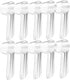 Toothbrush Head Covers Compatible with Oral-B Braun Replacement Brush Heads, Clear Toothbrush Protection Cover, Tooth Brush Head Covers for Home, Travel and Everyday Use(10 PCS)
