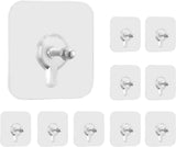 Adhesive Wall Hooks Adhesive Hooks Sticky 10PCS
