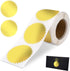 Gold Seals for Certificates 2" Round Gold Envelope Seal Stickers Golden Metallic Embossing Foil Sticker with Serrated Edge for Package, Wedding Envelope, Graduation, 250 Stickers Per Roll
