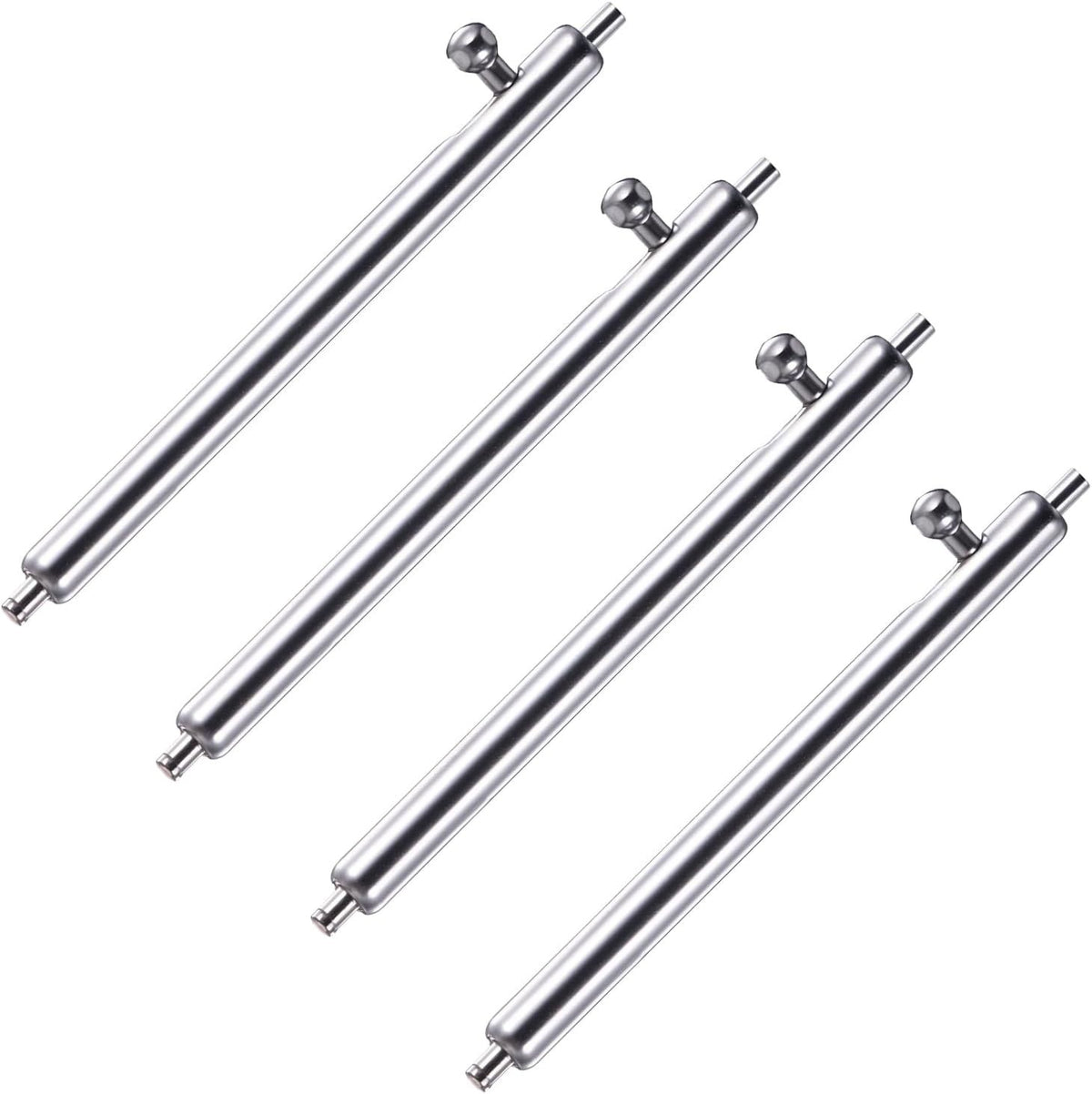 4Pcs Quick Release Spring Bars, Stainless Steel Pins for 22mm Watch Band, Watch Pins Replacement Kit for Watches Band Repairing