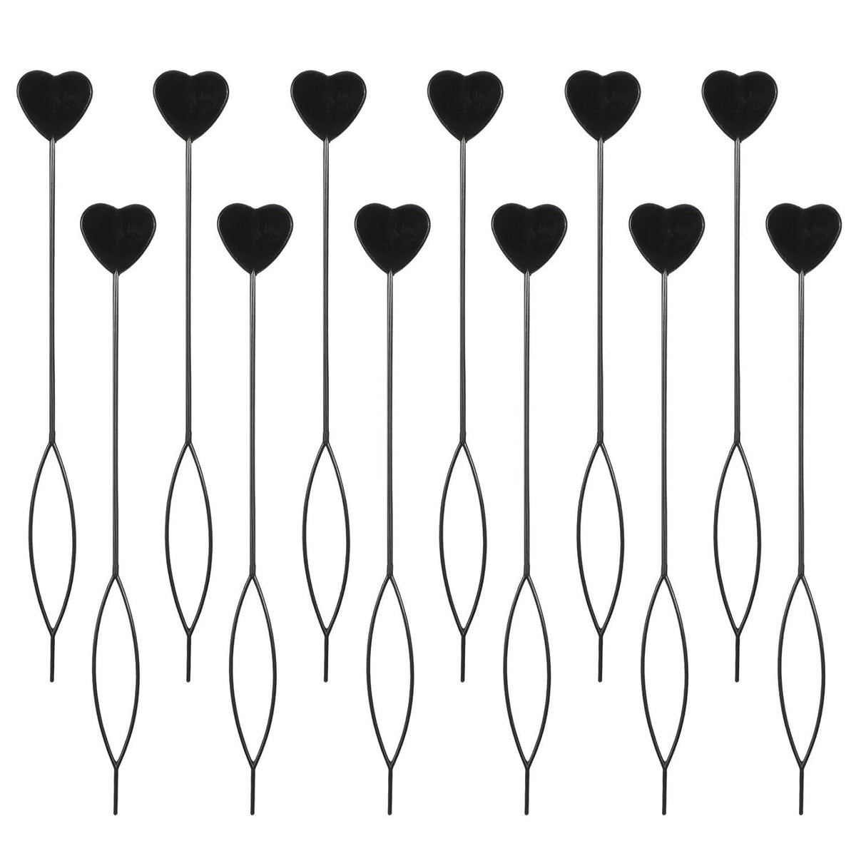 12 PCS Quick Hair Beader Tool, Black Beaders for Braids, For Girls Women Ponytail Hair Styling Braiding Accessories Supplies