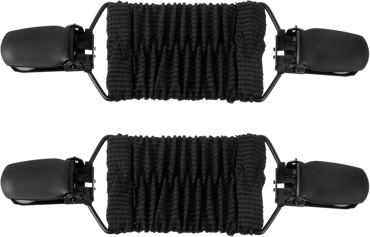 2Pcs Dress Clips Back Cinch, Elastic Waist Cincher Clip for Tightening Clothes, Collar Clips for Shawls, Cardigan
