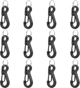 Small Carabiner Clip Metal Spring Snap Hooks Mini Paracord Hanging Clips for Camera Strap, Flashlight, Key Chain