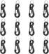Small Carabiner Clip Metal Spring Snap Hooks Mini Paracord Hanging Clips for Camera Strap, Flashlight, Key Chain