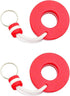 2PCS Floating Keyring, Water Buoyant Keychain, Safety Key Chain for Swimming Pool, Gym, Mall, Sauna