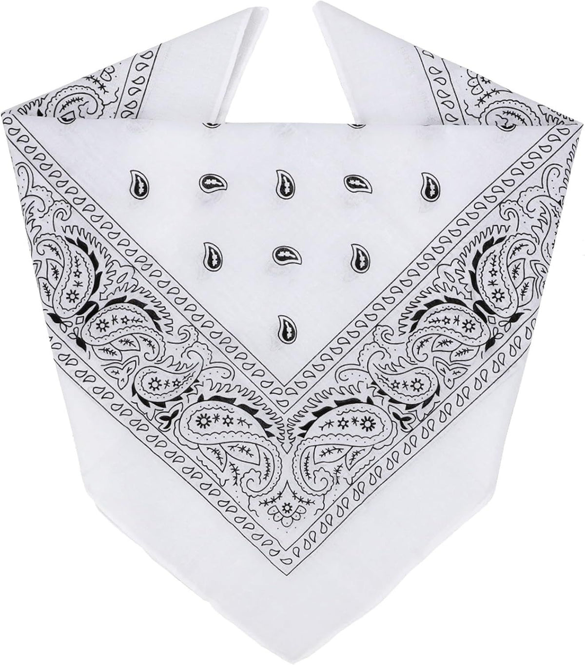 100% Cotton & Natural Fibers Bandana Scarf - Soft, Durable, Machine Washable – Unisex for Men & Women