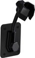 Shower Head Holder Strong Adhesive 360 Degree Rotatable Adjustable Handheld Shower Wand Holder Wall Mount Bracket for Bathroom (Black)