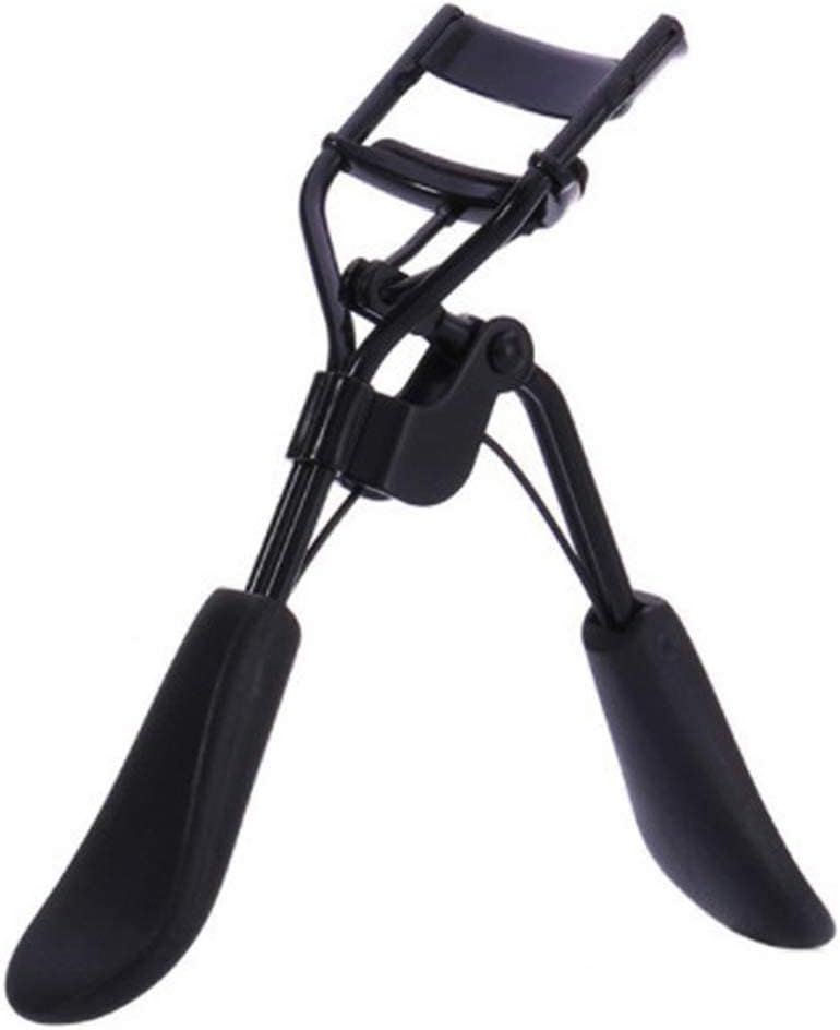 Black Portable Eyelash Curler - Crimps and Curls Lashes for Perfect,Portable Eyelash Curler Maker Eye Lashes Clip Women Beauty Cosmetic Tool Gift,Makeup Brushes and Tools