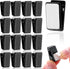 15 Pcs Self Adhesive Tapestry Clips - Double-Sided Adhesive Spring Clips for Blanket, Poster, Clothing, Wall Flag (Black)