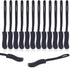 CooBigo 12Pack Zipper Pull Replacement, Golf Bag Parcord Zipper Pull Tab Replacement for Backpack, Jackets, Pants, Boots, Coats, Luggage - Balck(Universal Extender)