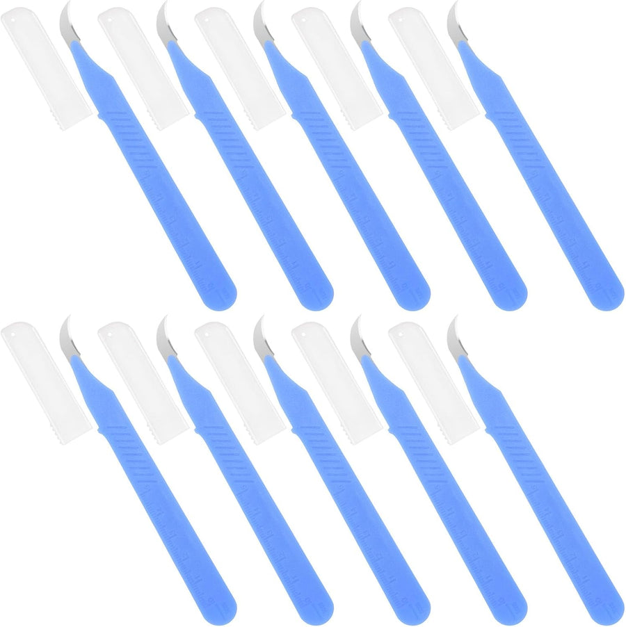 10 Pcs Seam Ripper for Sewing,Stitch Remover Razor with Protective Case and Anti-Slip Handle Light Thread Ripper Tool for Sewing Crafting Embroidery Sewing Accessory&Supply