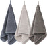 Luxury 3-Piece Quick-Dry Small Bath Towel Set – Ultra Soft Microfiber Hand Towels for Bathroom, Bar, Pool, Gym & Travel – Elegant Twill Design(14”x 29.6”)