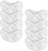 8 Pack Steam Cleaner Accessories for Most Handheld Steam Cleaner - Microfiber Cloths Cover Compatible with Bissell Steam Shot, Dupray, PurSteam, Comforday Steam Cleaner
