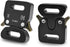 CooBigo 1/2" Paracord Bracelet Buckle Clip, 2 PCS Metal Paracord Clasps Accessories for Bracelets Pet Collar Hardware Tactical Buckle Backpack Keychain Parachute 550 Rope