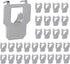 Xadnitu 30 Pieces 30LB Claw Drywall Picture Hangers for Easy Wall Picture Frames, Mirrors, Paintings, Art Hanging, Supporting in Home and Office Decoration