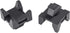 Xadnitu 25 Pieces Plastic Cable Zip Tie Mounting Blocks, Drop-In Base Mounts for 15 or 40 Series Aluminum T-Slot Extruded Profiles Wire Management