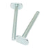 Xadnitu 20 Pieces 1/4"-20 T Track Bolt 2-1/2" Length, T Slot Drop-in Sliding Bolts with T Shaped Head for Hardware, Fixture Accessories and Woodworking Jigs