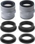 Pool Hose Connector for Intex Coleman Swimming Pool Pump Hose Extender Adapter with 11228 11412 L-Shape O-Ring Gasket | 2 Hose Connector 8 Sealing Rings