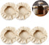 Cloth Covers for Sourdough Starter Jars Or Kombucha Kefir Fermentation Cheese Fabric Lids, Fit Jars Mouth from 3-4 inch, 5 Pack