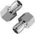 Female Quick Disconnect FPT 1/2" 304 Stainless Steel Homebrewing Connector (Pack of 2)