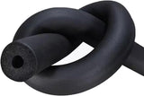 Pipe Insulation Foam Tube, 3/8"(9mm) ID Wall Thickness 3/8" Length 6FT, Black Foam Tubing for Guitar Stands,Machine Handle＆Roof Rack