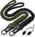 CooBigo 2 Set Heavy Duty Paracord Lanyard Necklace Keychains with HK Clip,550 Parachute Lanyard for Keys, ID Card Badge