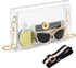 Clear Purse for Women, Clear Bag for Stadium Events, Crossbody Bag Stadium Approved for Sports Concerts Outfits