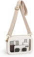 Clear Bag for Stadium Events, Clear Purse for Women, Stadium Approved Crossbody Handbag for Concerts Sports Fans