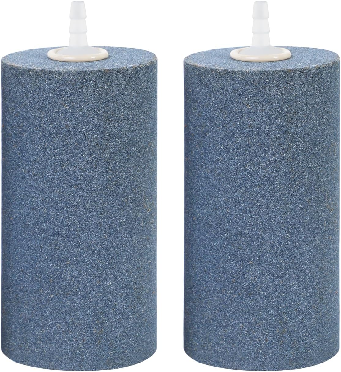 Aquarium Air Stone 4x2 inch 2 Pack, Large Airstone, Aerator Bubble Differ, Air Pump Accessories for Aquariums, Hydroponic, Ponds and Fish Tanks