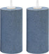 Aquarium Air Stone 4x2 inch 2 Pack, Large Airstone, Aerator Bubble Differ, Air Pump Accessories for Aquariums, Hydroponic, Ponds and Fish Tanks