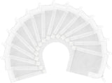 Aquarium Filter Media Bags 15pcs Fish Tank Extra Fine 100 Micron Mesh Bags with Plastic Zipper for Activated Carbon (3" x 4")