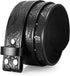 Western Belts for Men without Buckle Cowboy Cowgirl Leather Mens Belts for Jeans