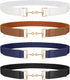 Belts for Women Adjtable Skinny Elastic Belt for Dresses