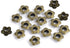 CooBigo Flower Eyelet Grommets, 5mm Metal Eyelets for Fabric Clothing, Shoe Eyelets, Belt, Bags, Bookmarks
