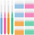 100pcs Interdental Brhes Dental Cleaning Tools Tooth Floss Picks Oral Hygiene Toothpicks