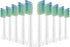 10 Pack Toothbrh Replacement Heads Compatible with 7am2m AM101/AM105 Sonic Electric Toothbrh, 10 Count (Soft-White)