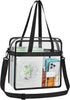 Clear Tote Bag for Stadium Events, 12x6x12 Transparent Stadium Bag for Work, Sports Games,Gym，Concerts