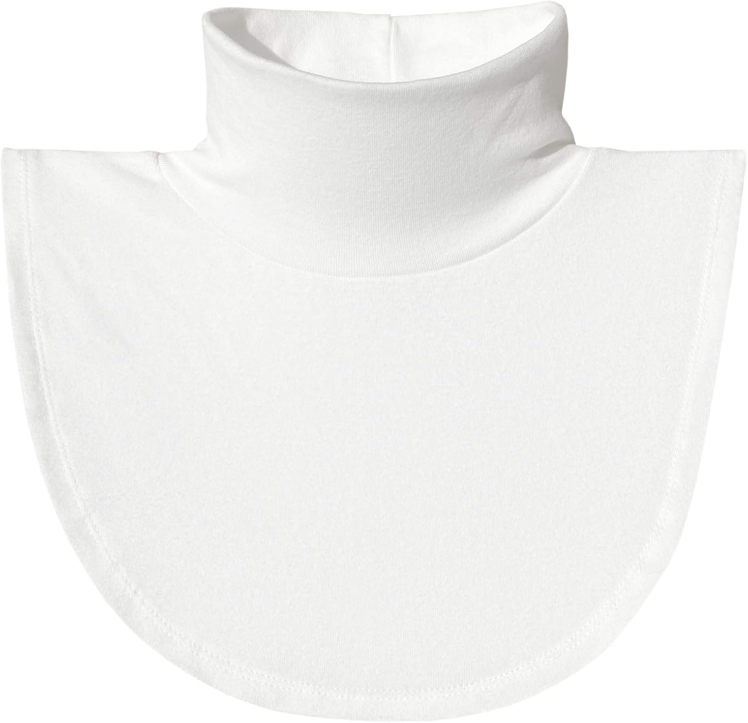 Womens Dickies Detachable Turtleneck Collar, Cotton Half Mock Turtlenecks