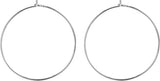 925 Sterling Silver Hoop Ear Wires Hoop Earrings Wires Earwires for Jewelry Making Earrings Making DIY (2pcs, 30mm)