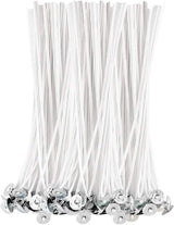 Candle Wicks 6 Inch 200pcs Large Cotton Wicks String for Candle Making Supplies