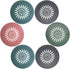 Shower Hair Drain Catcher Bathtub Silicon Tub Hair Catcher Universal Drain Stopper Bathtub Hair Catcher for Drain Bathroom Bathtub Kitchen Tub (Mix Colors, 6 Pack)