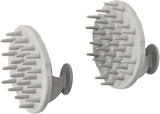 Scalp Hair Massager Shampoo Brh 2-Pack, Scalp Scrubber Set for Hair Growth and Deep Cleansing with Thick and Thin Bristles