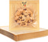 100 Pack Cookie Packaging Bags with Seal, 5.7x6.5 Inch Paper Bakery Bags with Window, Heat Sealable & Grease Resistant To Go Bake Sale Sleeves for Treat, Donut, Cake Slice, Scone, Brownie