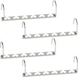 Space Saving Hangers Metal Hanger Magic Cascading Hanger Closet Clothes Organizer(4 Pack)