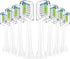 Replacement Brh Heads Compatible with Philips SoniCare Electric Toothbrhes, Dupont Bristles for Effective Cleaning, Click-on System, 8 Pack, White