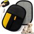 Pet Hair Removal Glove for Dogs & Cats, Upgraded 2PCS Electrostatic Pet Hair Remover with Grooming Comb, Reable Washable Magic Brh Hair Tool Mitt for Clothing, Couch, Carpet, Car Seat