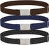 3 pack Kids Adjtable Magnetic Belt Boys Girls Easy Clasp Stretchy Belt for School Uniform Pants