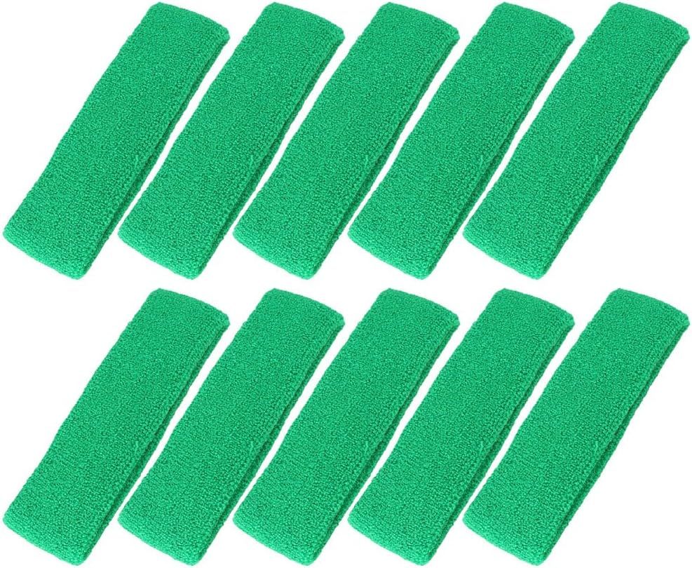 ® 10 PCS Sports Basketball Headband/Sweatband Head Sweat Band/Brace Gift Party Outdoor Activities