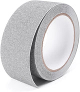 2 inch 16.4Ft Floor Safety Grip Non Skid Safety Tape Anti Slip Adhesive for Steps Stairs Indoor or Outdoor Applicable, High Traction, Gray